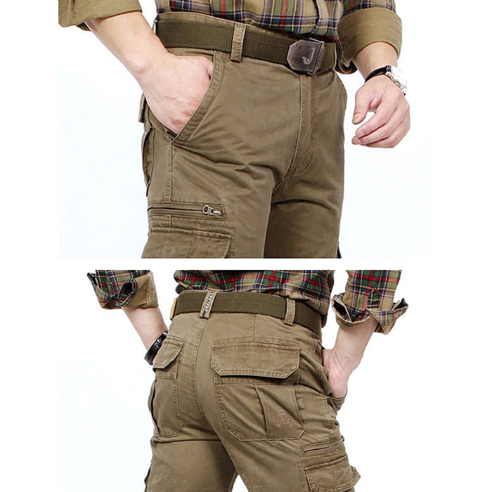 men's outdoor autumn and winter season tooling tactical retro pants