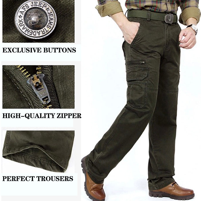 men's outdoor autumn and winter season tooling tactical retro pants