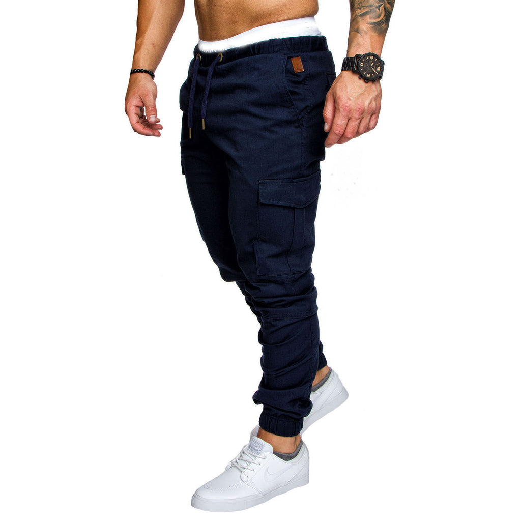 men's cargo jogger tactical cargo multiple pockets pants