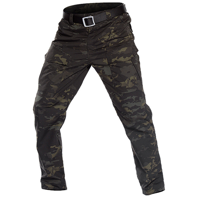tactical waterproof camouflage tooling multi-pocket wear-resistant pants