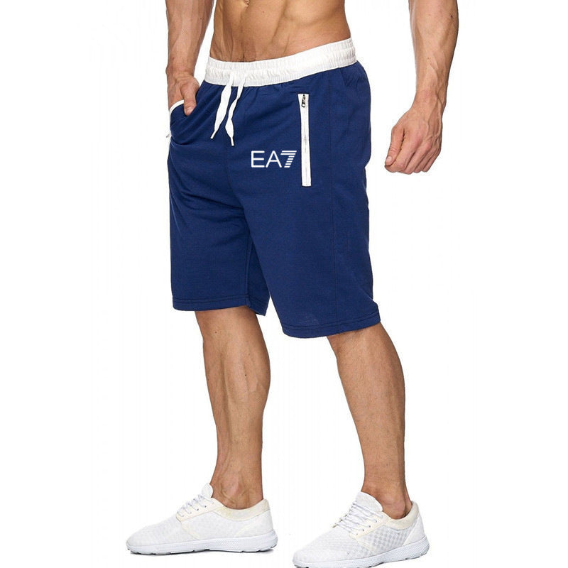 casual fashion mens multi-color sports shorts
