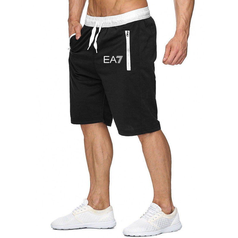 casual fashion mens multi-color sports shorts