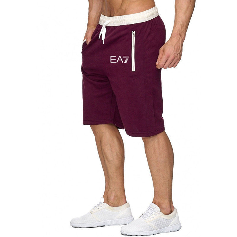 casual fashion mens multi-color sports shorts