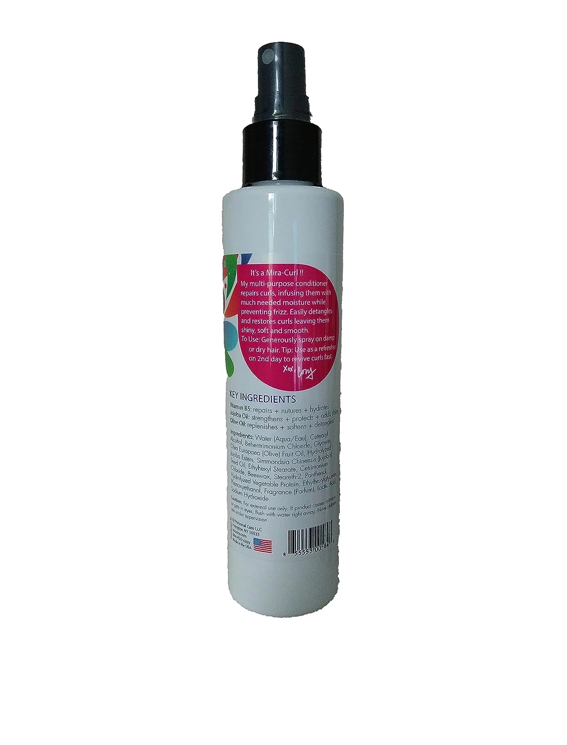 So Cozy Curl Leave In Conditioner Spray - Kids Hair Detangler Spray &amp; Leave-In Conditioner for Curly Hair Paraben-Free Leave In Hair Conditioner &amp; Detangler Spray for Kids Tangle-Free Curls, 5.2 fl Oz