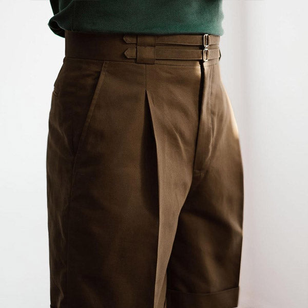 vintage casual mens plain shorts