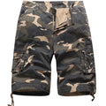 men's outdoor sports camo cargo shorts