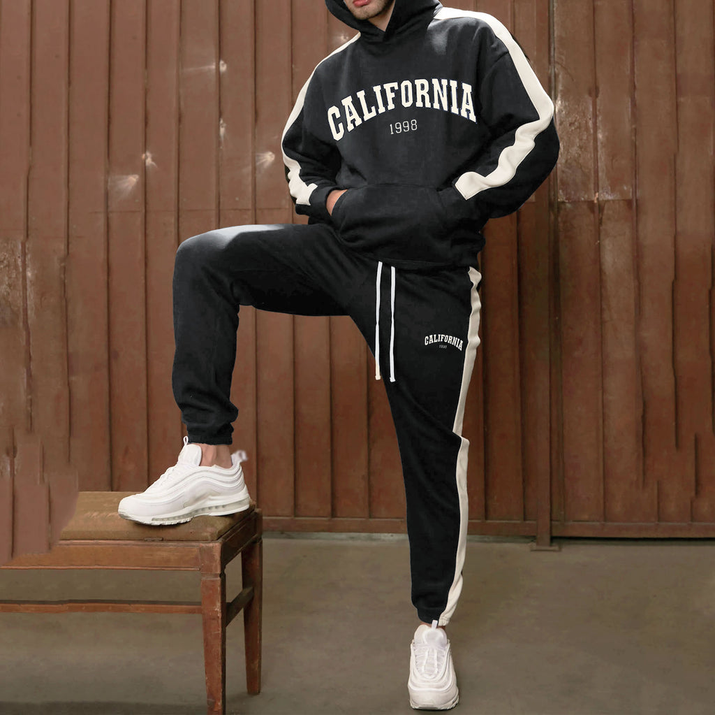 retro california men's sweatpants