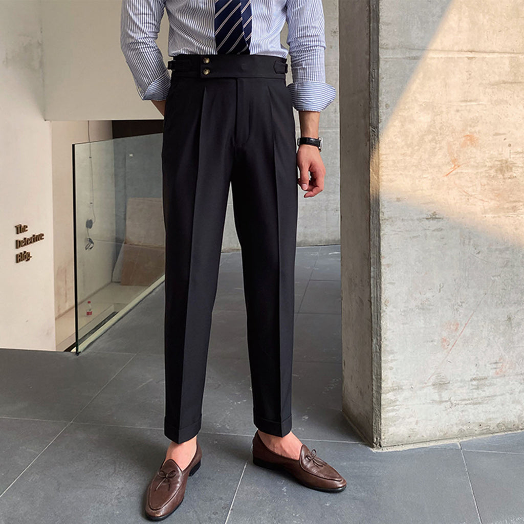 gentleman comfortable vintage trousers