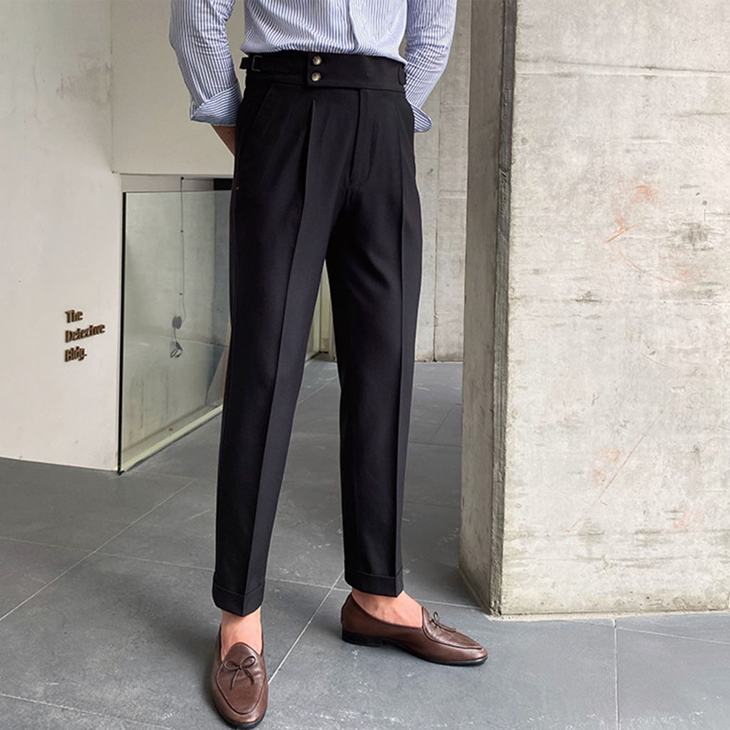 gentleman comfortable vintage trousers
