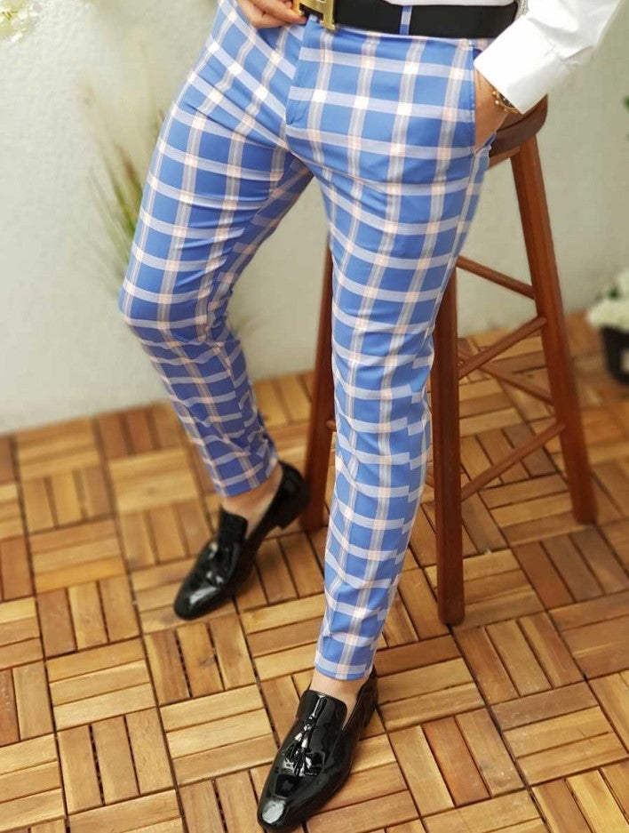 mens fashion retro casual pants