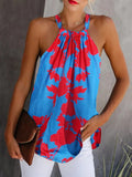 Summer Pinted Sleeveless Tank