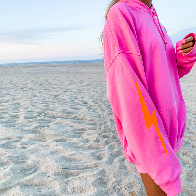 Fashion Long-sleeved Smiley Printed Hooded Sweatshirt