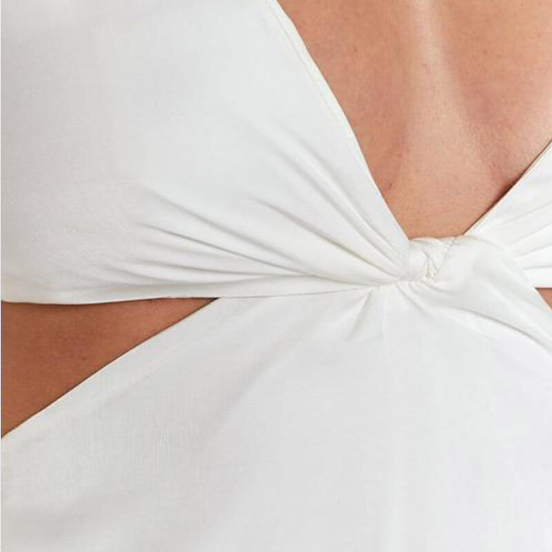 Cut Out Detail Split Hem Bodycon Dress