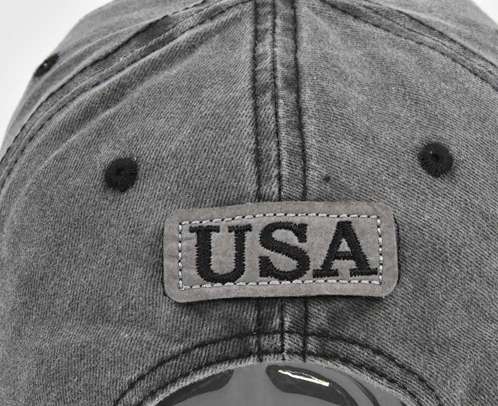 European And American Washed And Old USA Embroidered Basebal