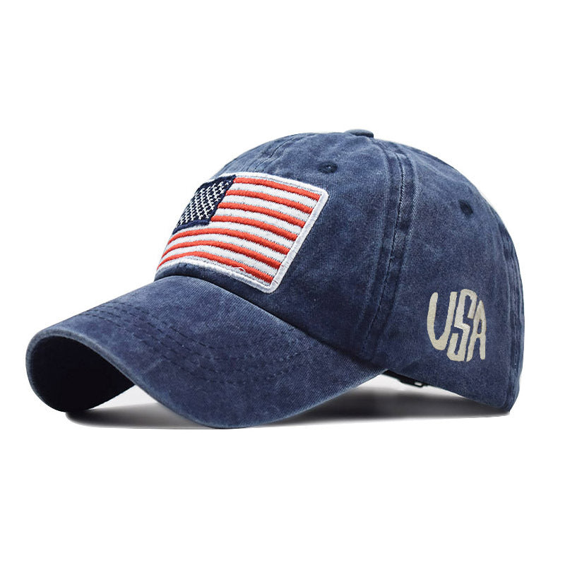 USA Letter Printed Retro Baseball Hat