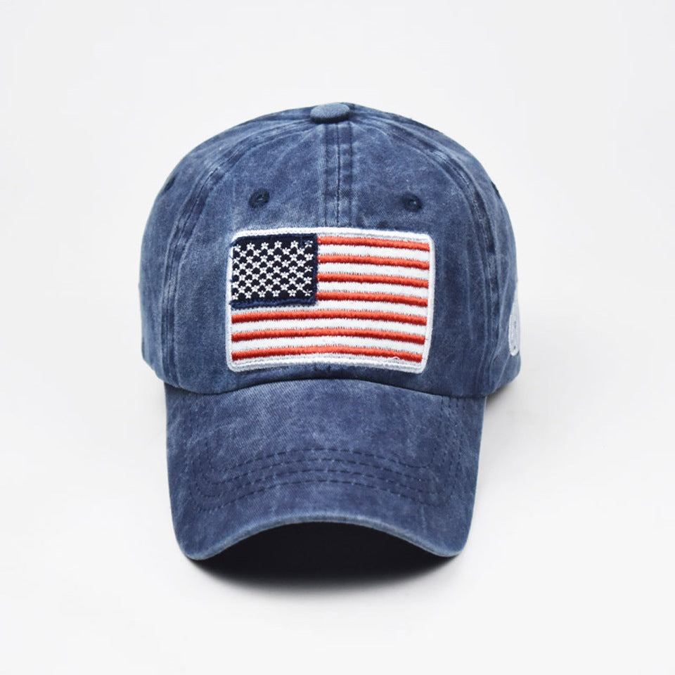 USA Letter Printed Retro Baseball Hat