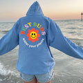 Hooded Loose Casual Print Sweatshirt