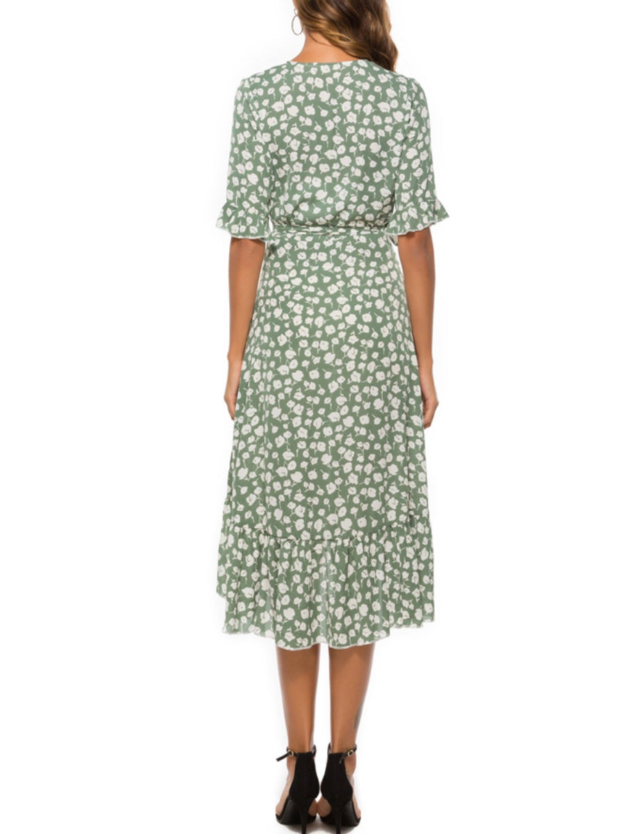 Chiffon Printed Beach Dress