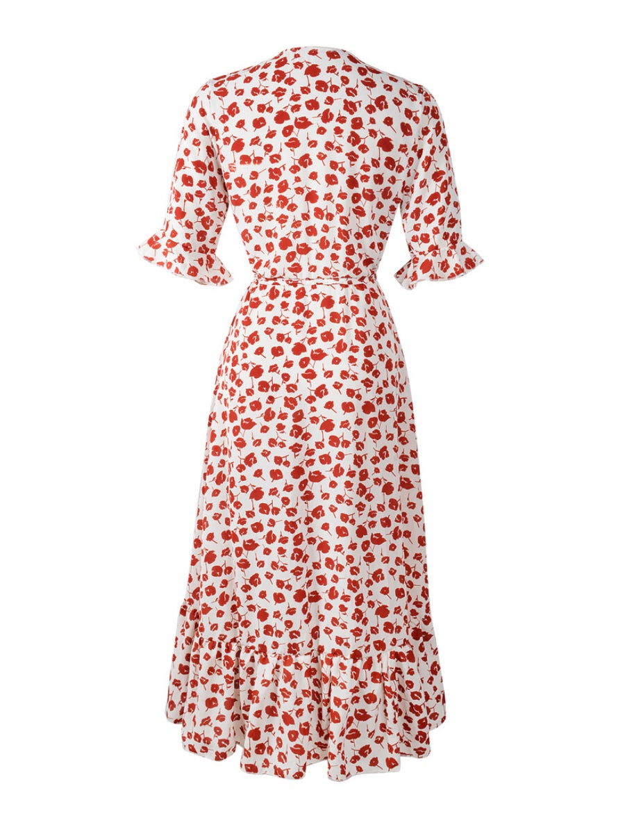 Chiffon Printed Beach Dress