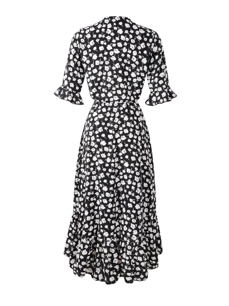 Chiffon Printed Beach Dress