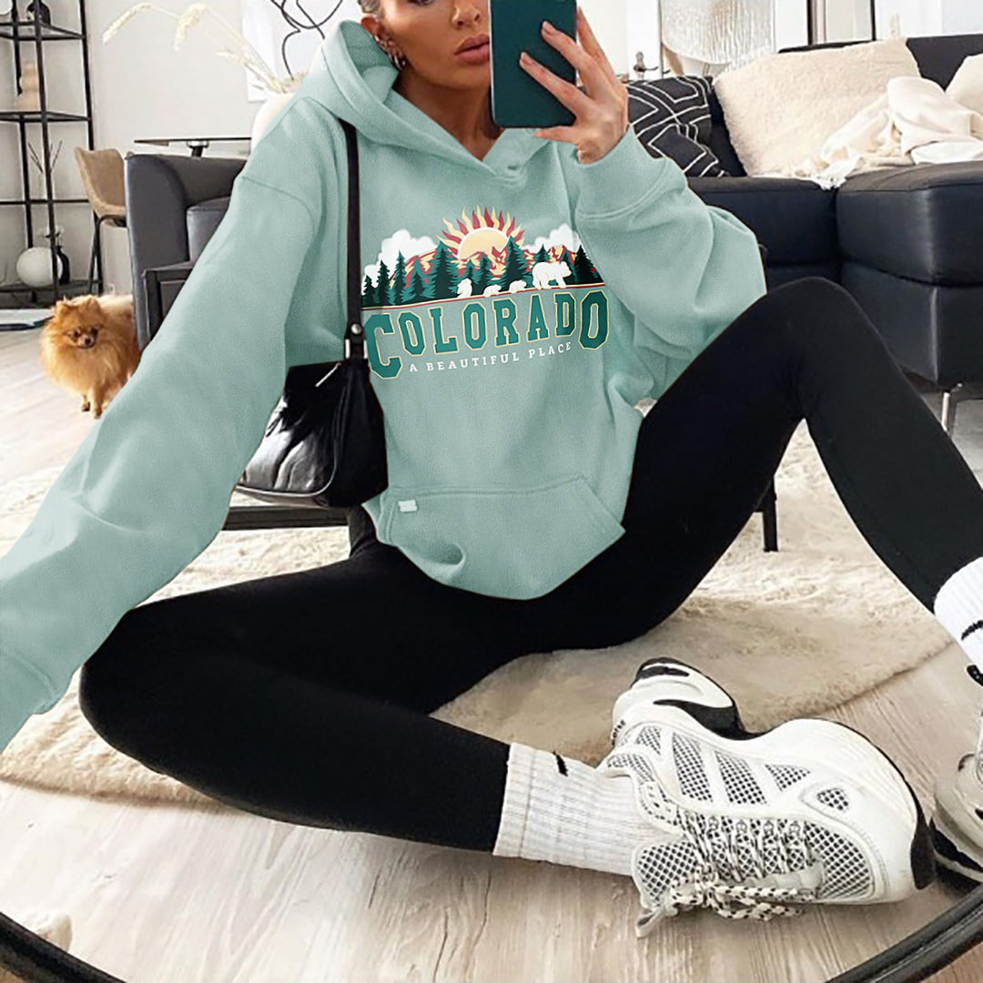 Colorado Print Hoodie