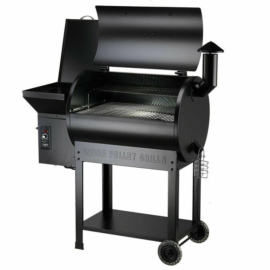 ZPG-7002B 2021 Upgrade Pellet Grill& Smoker 8 in 1 BBQ Grill+Cover