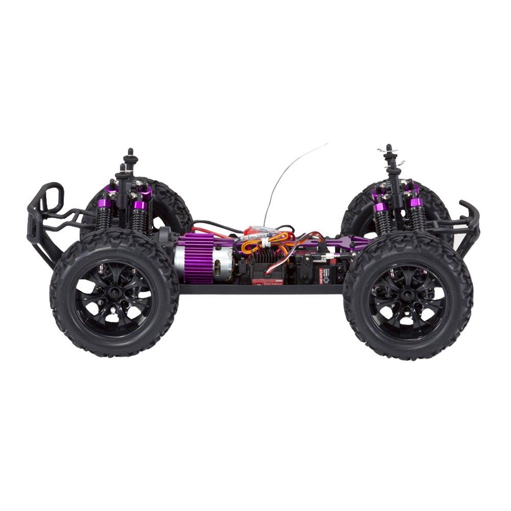 Redcat Racing Volcano EPX 1:10 Scale Electric Brushed 19T RC Monster Truck, Blue