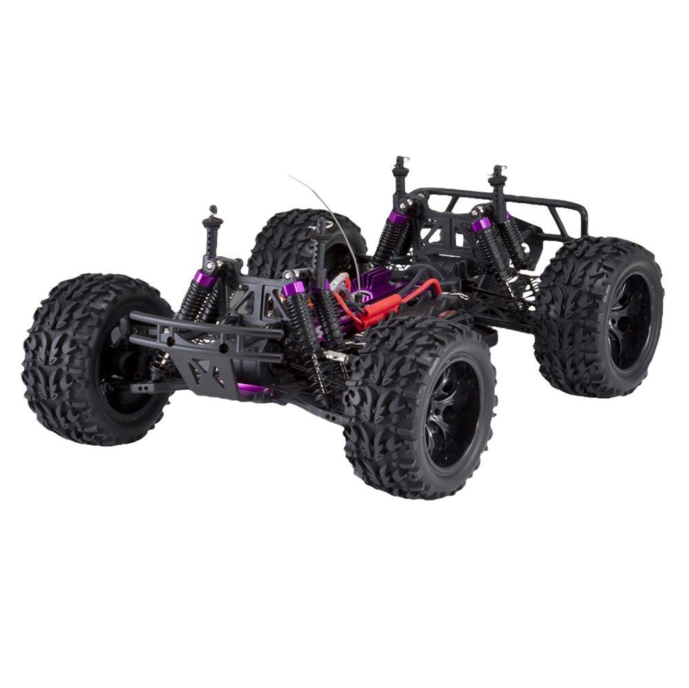 Redcat Racing Volcano EPX 1:10 Scale Electric Brushed 19T RC Monster Truck, Blue