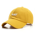 Sun Protection Sun Hat Letter Embroidered Baseball Cap