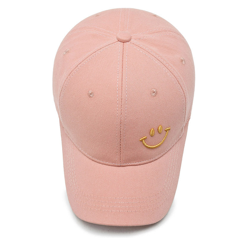 Embroidery Smile New Trend Baseball Cap