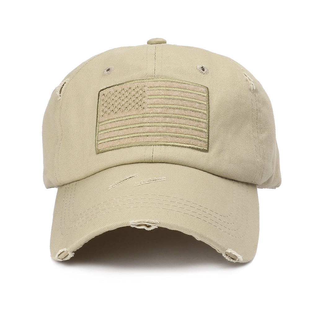 Training American Flag Sun Hat