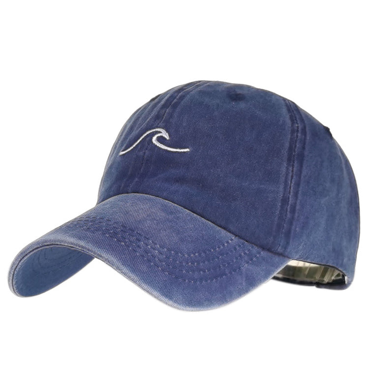 Men's Casual Embroidery Washed Baseball Cap