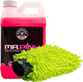 Chemical Guys CWS_402_64M Car Wash Starter Bundle - Mr. Pink Foaming Car Wash Soap, 64 fl oz (Half Gallon), Candy Scent + Green Chenille Wash Mitt (2 Items) Works on Cars, Trucks, SUVs, RVs &amp; More