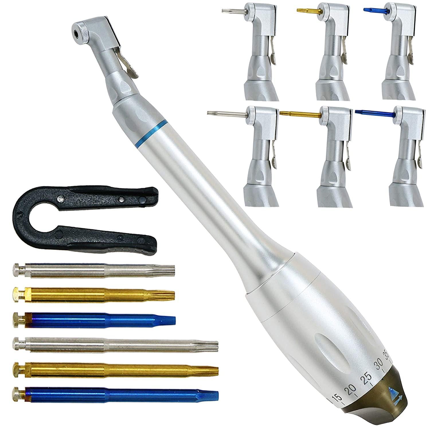Universal Implant Torque Wrench With Drivers Control Hex Anthogyr Type