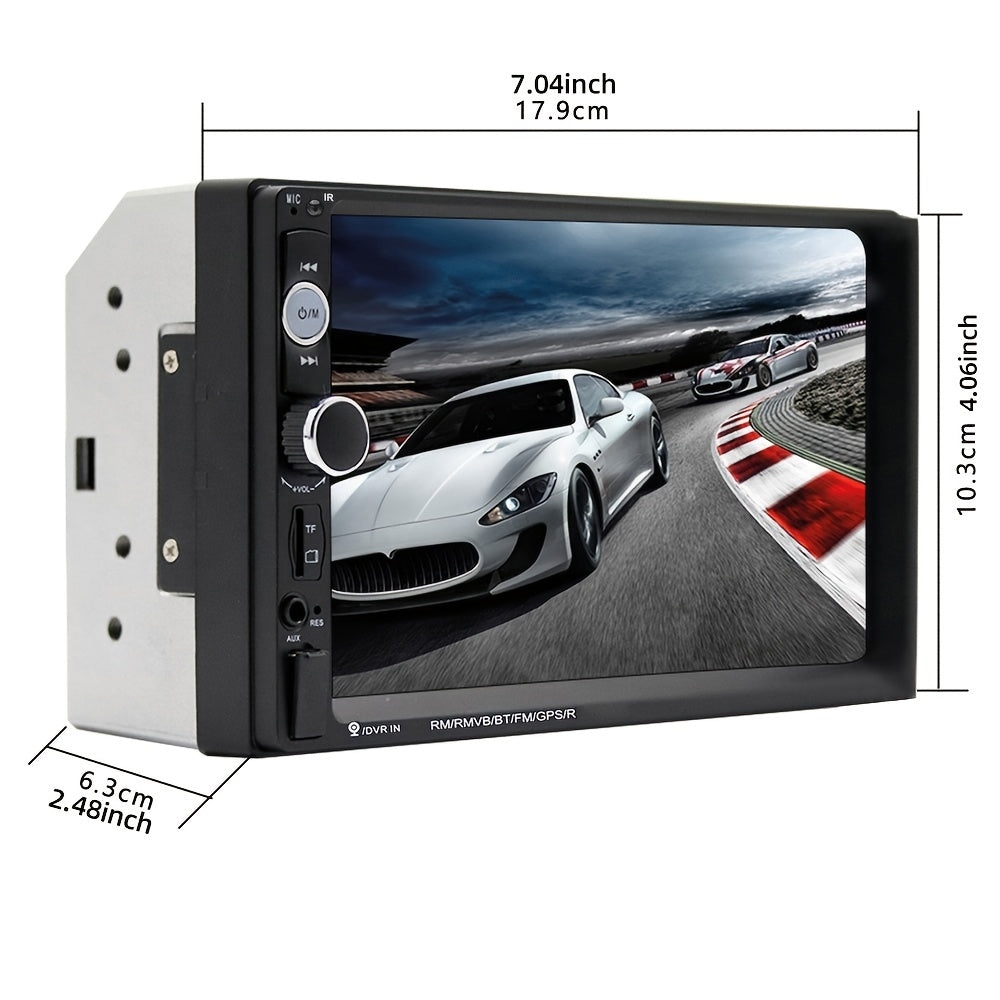 Car Multimedia Player 1080P High Resolution FM Audio Support Mirror Link Backup Camera Support Remote Control AUX Audio For IOS/Android