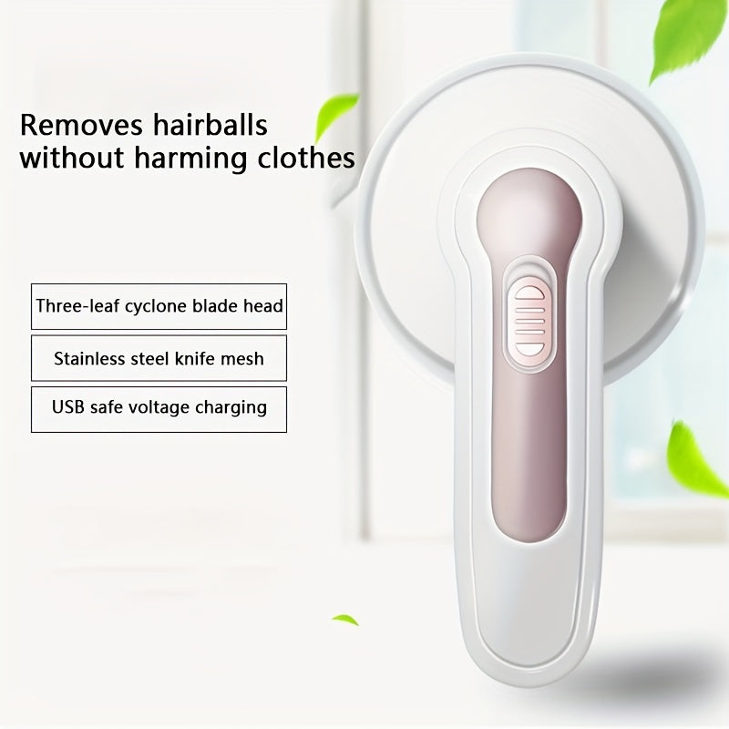 Say Goodbye To Lint Balls &amp; Fuzz - Rechargeable Portable Electric Lint Remover