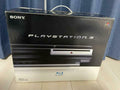 Sony PlayStation 3 PS3 CECHA00 60GB First Model Black Console PS1 PS2 500GB HDD