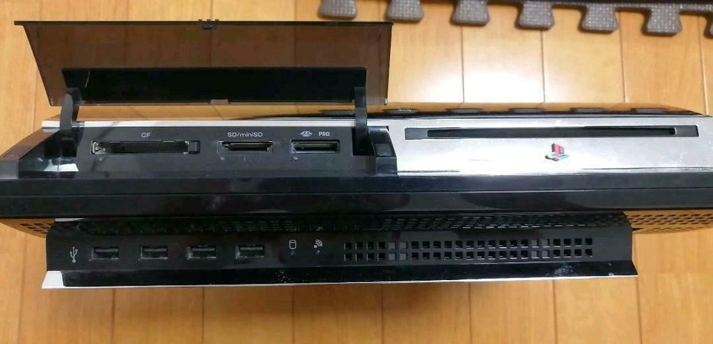 Sony PlayStation 3 PS3 CECHA00 60GB First Model Black Console PS1 PS2 500GB HDD
