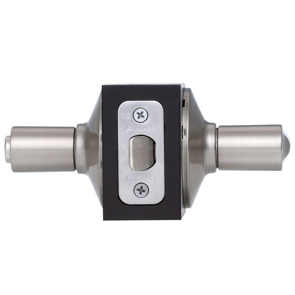 Broadway Satin Nickel Privacy Bed/Bath Door Lever