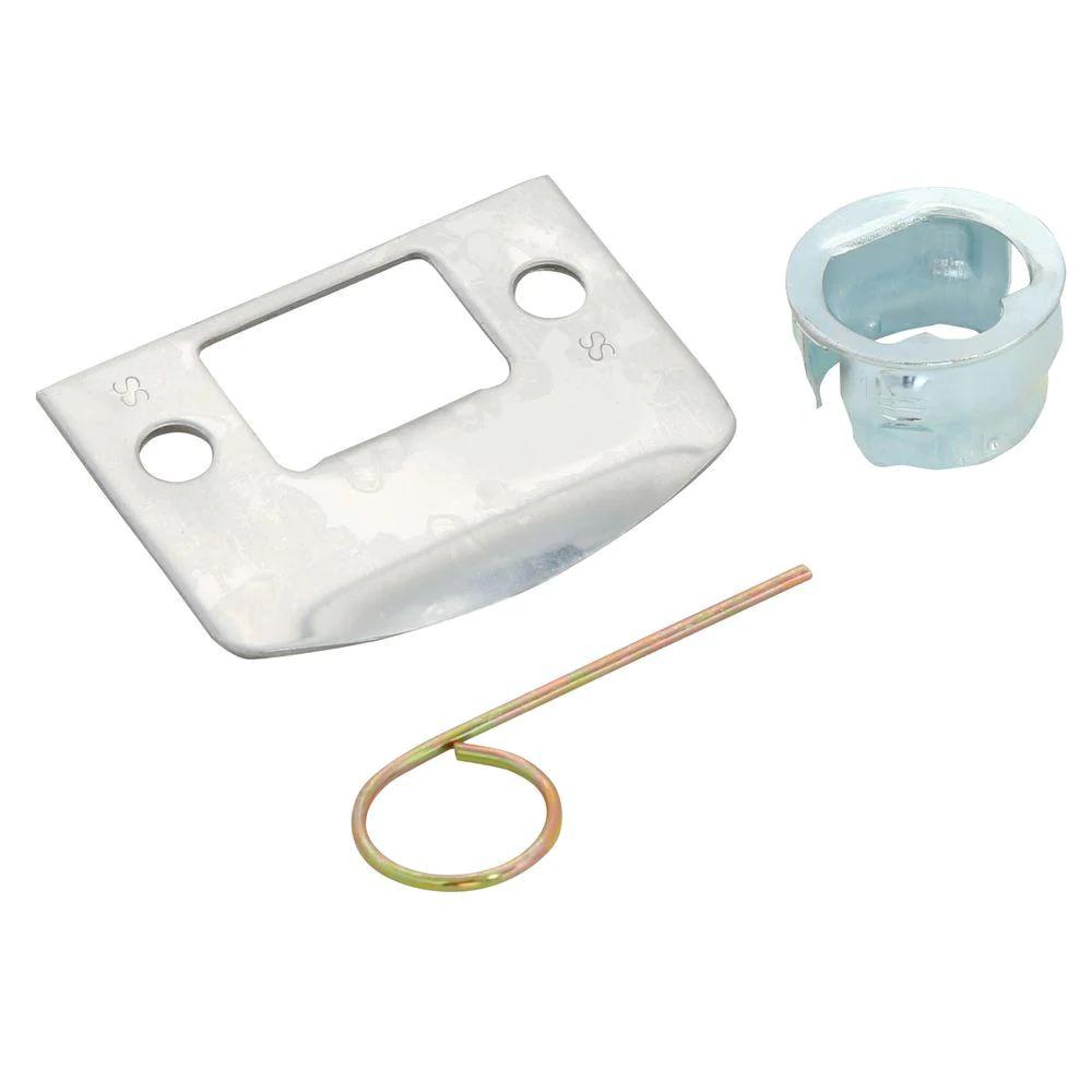 Broadway Satin Nickel Privacy Bed/Bath Door Lever