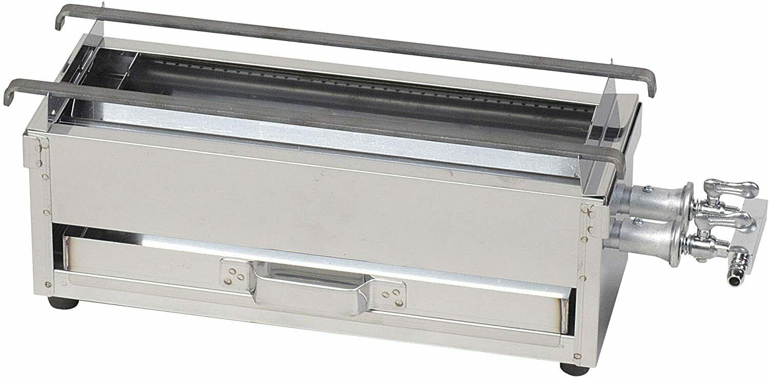 Gas Yakitori Stove Small LP Gas Grill BBQ Restaurant 39 x14cm Japan