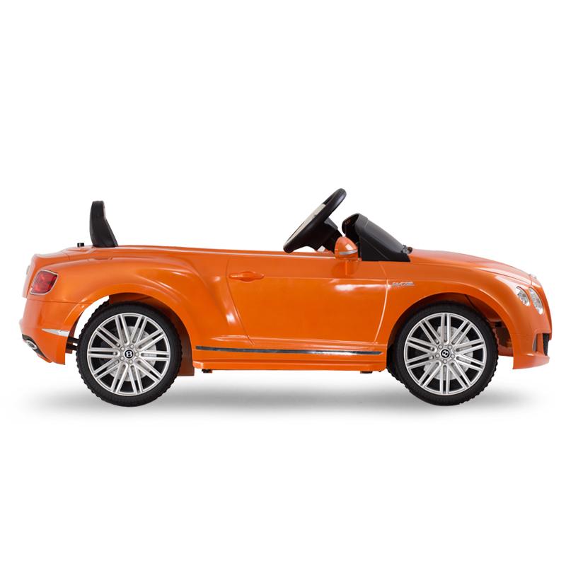 Electric Car Bentley GTC 12V power Ride On For kids Remote Control Horn Front Lights - Orange