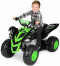 12 Volt Yamaha Raptor Battery Powered Ride-on Black/Green - Custom Graphic !