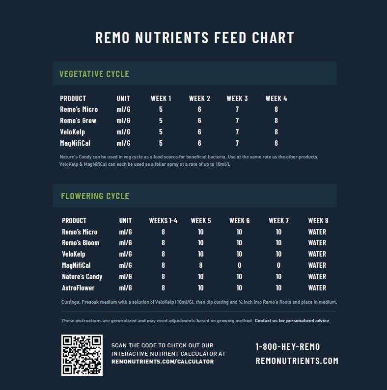 Remo Nutrients RN70010 Remo's 1L Supercharged Kit Nutrient, Blue