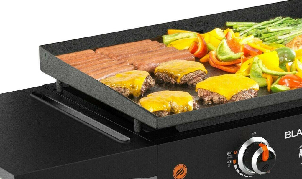 Griddle CooStation Adventure Ready Side Shelf Outdoor Home 2-Burner 28"