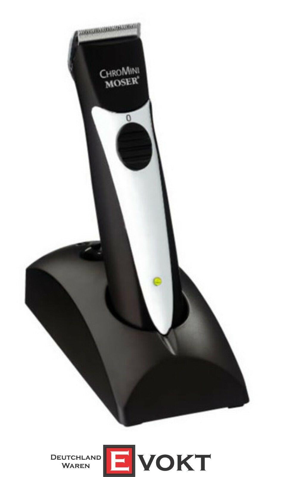 Moser ChroMini Pro 1591 Black Professional Cordless Hair Trimmer