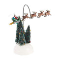 Department 56 National Lampoon's Christmas Vacation LED Lighted "Animated Flaming Sleigh"
