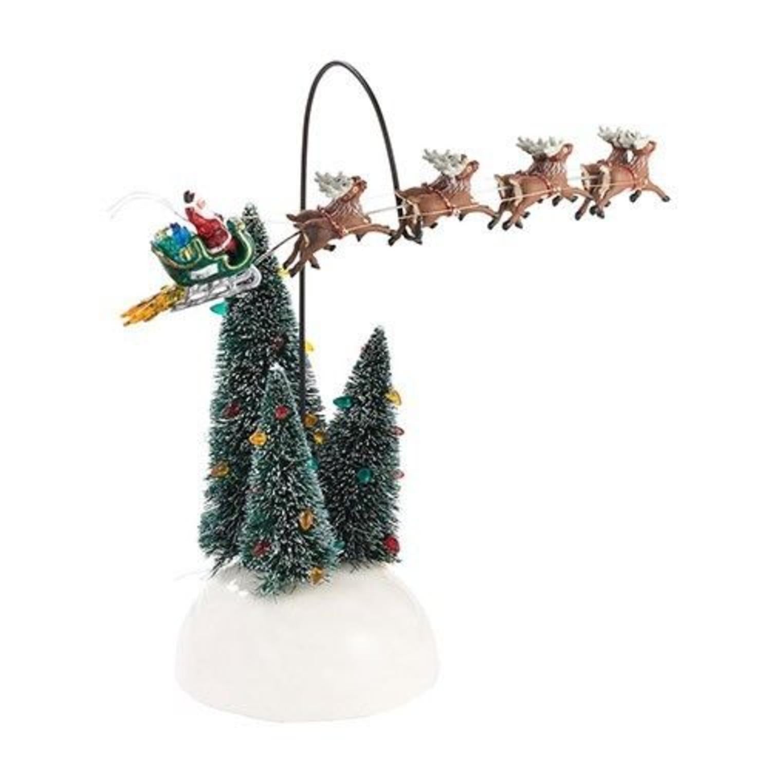 Department 56 National Lampoon's Christmas Vacation LED Lighted "Animated Flaming Sleigh"