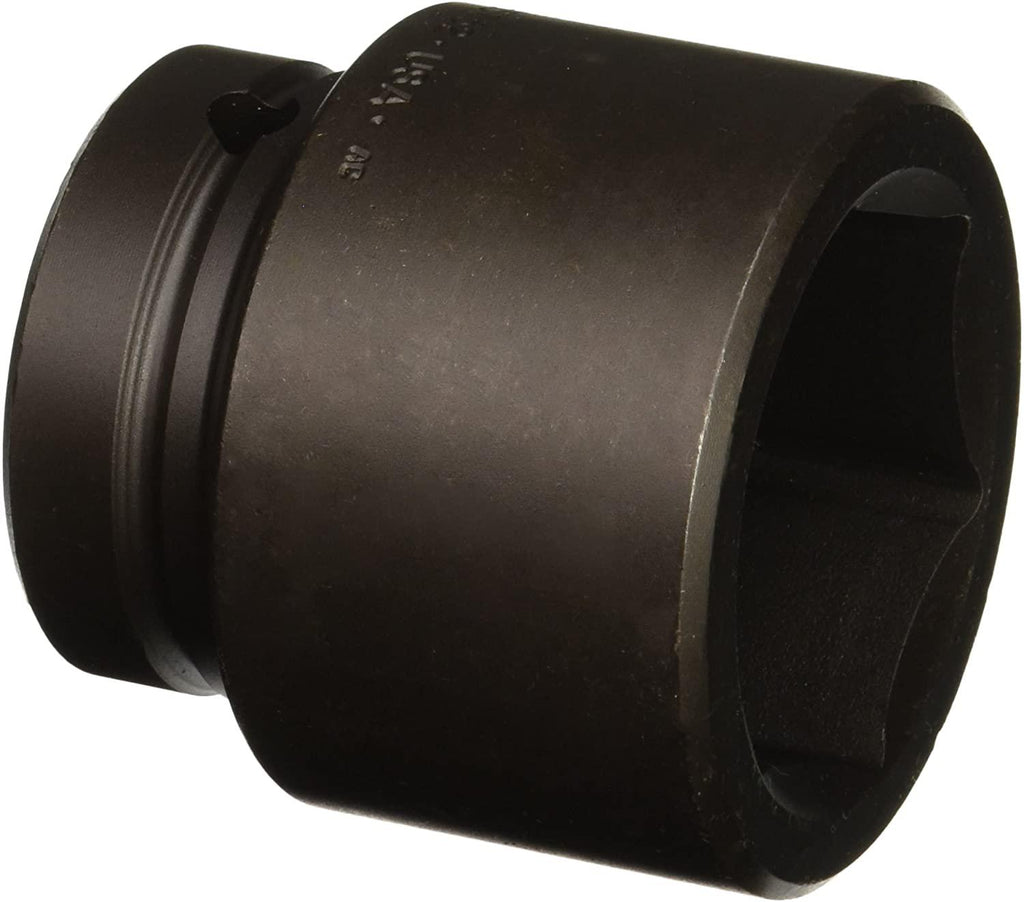 SK Hand Tool 85752 1-Inch Drive Standard Impact Socket, 52mm