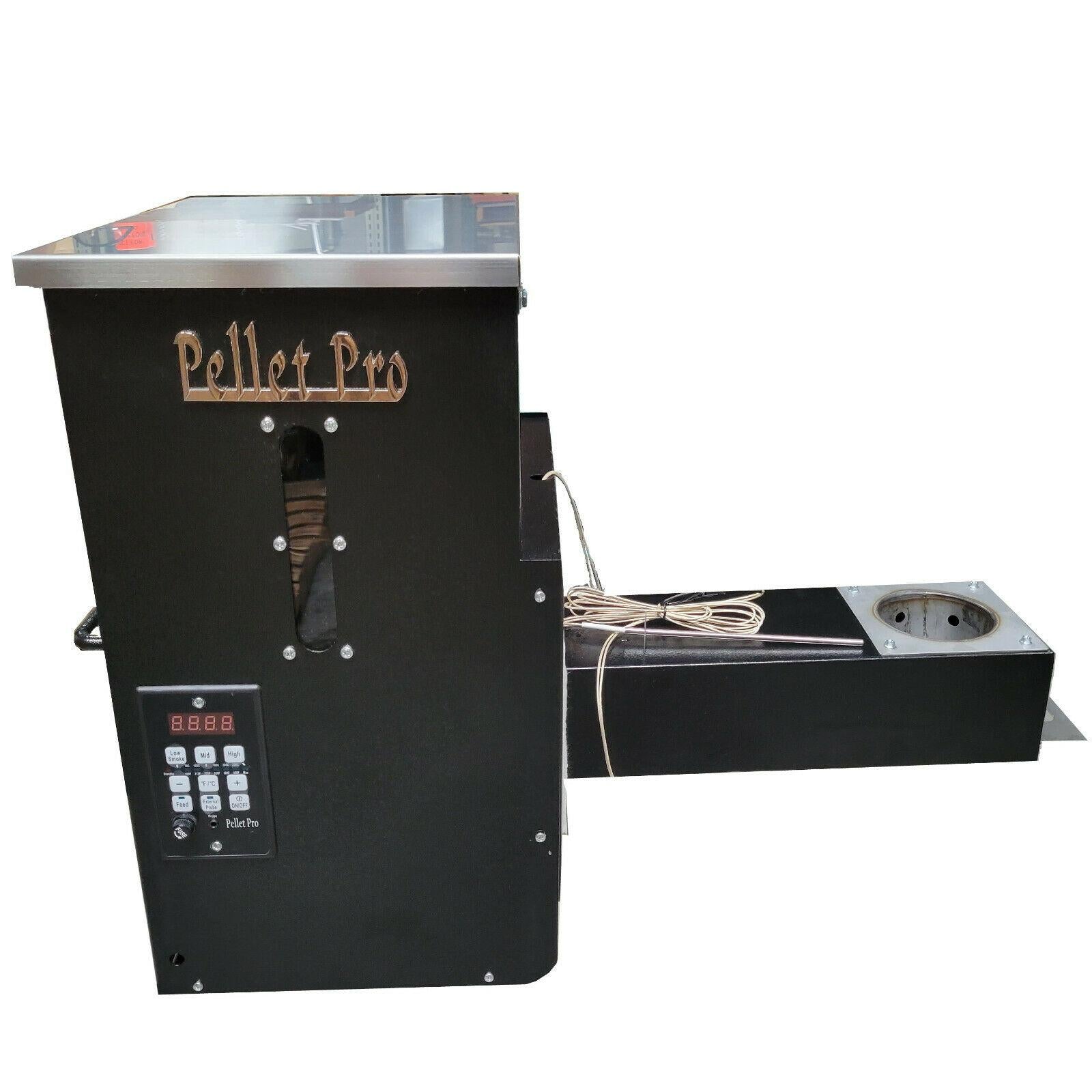 Elite 18" Pellet Grill Hopper Assembly w/ PID Con. & HD Auger Motor!